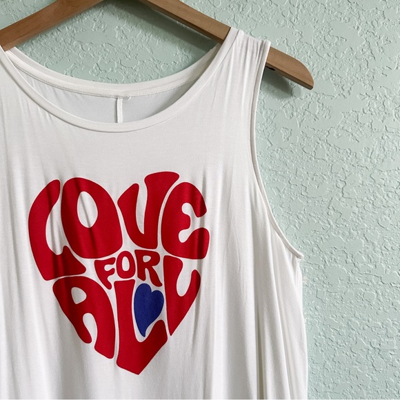 Old Navy• “Love for All” •Tank for Women - Picture 2 of 5